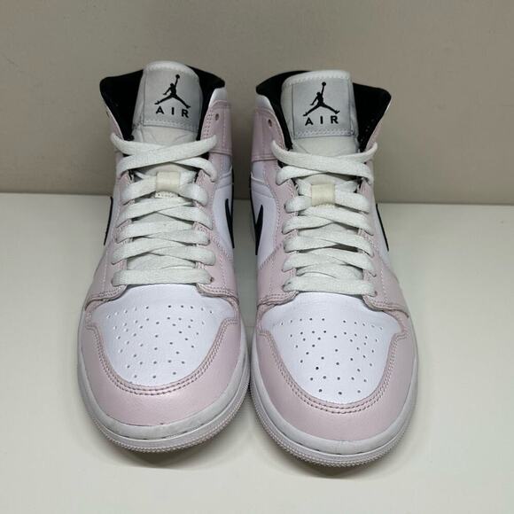 Nike | Jordan 1 Mid | Barely Rose | Women's 7 - Picture 8 of 14